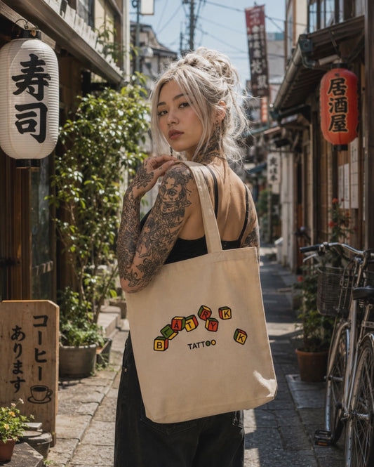 Blåtrykk Tote Bag