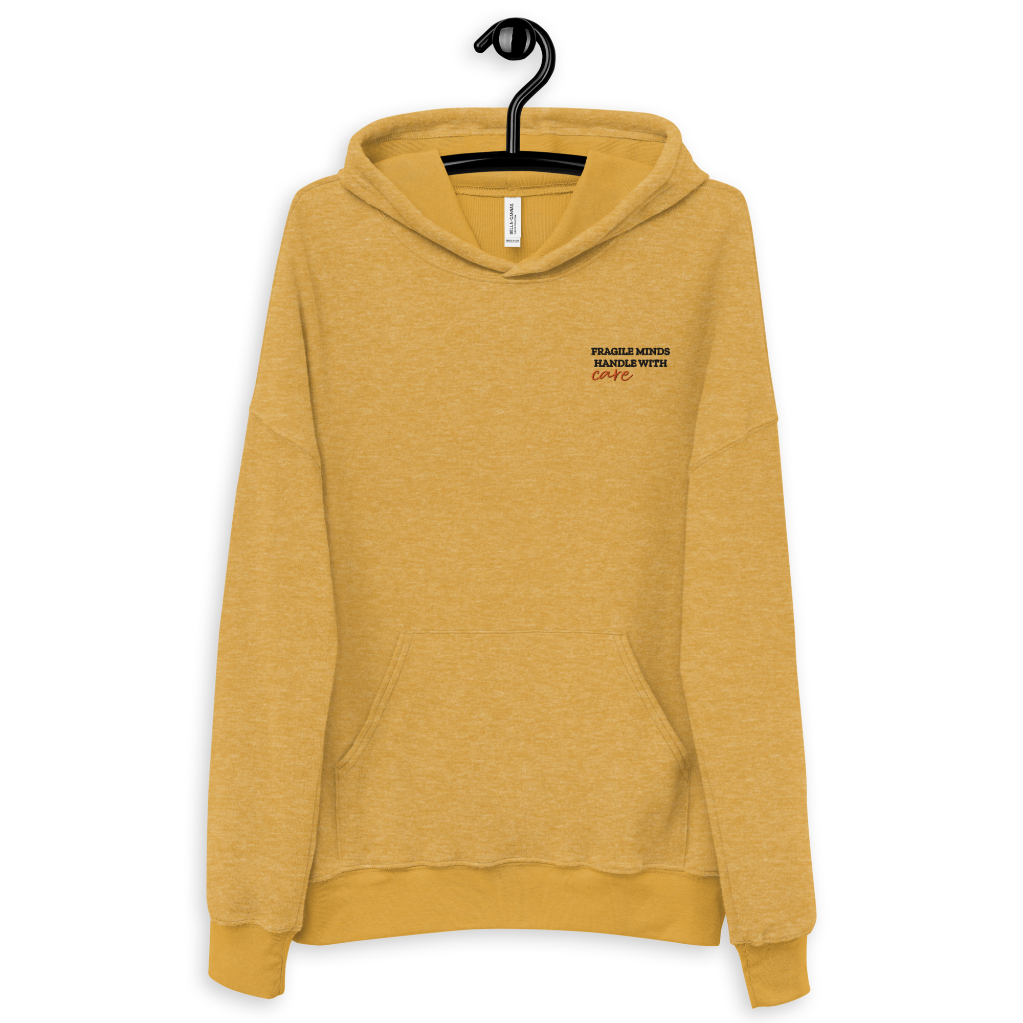 Fragile mind fleece hoodie