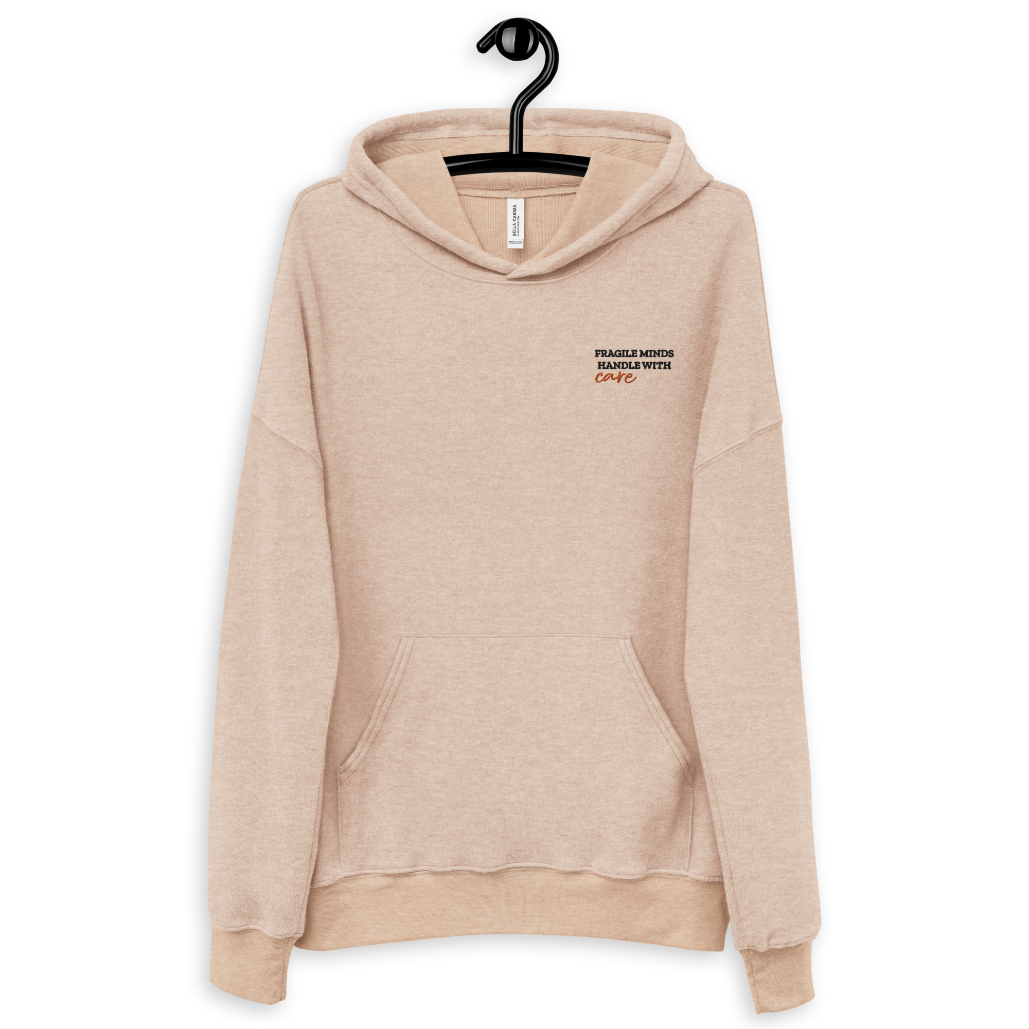 Fragile mind fleece hoodie